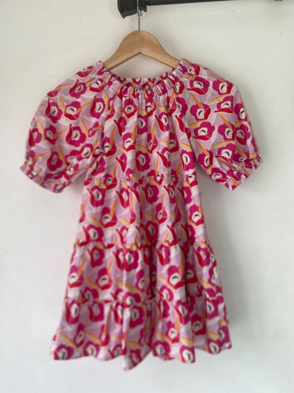 NWT Zara 7 Girl’s Floral Tiered Dress - Picture 3 of 12